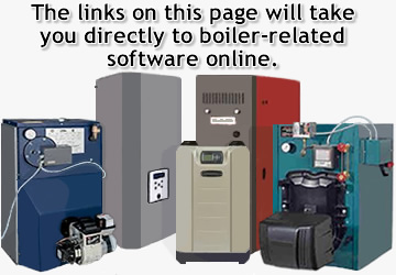 The links on this page will take you to boiler-related software online.