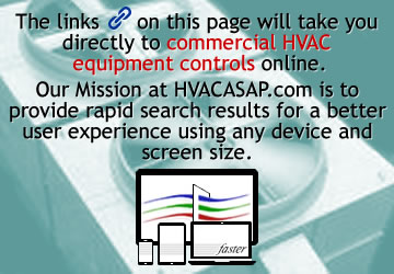 The referenced links in this index will take you directly to commercial HVAC controls online.