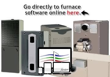 The links on this page will take you directly to furnace software online.