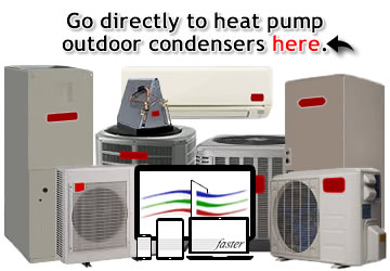 The links on this page will take you directly to heat pump outdoor units online.