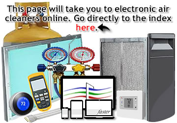 The links on this page will take you electronic air cleaners.