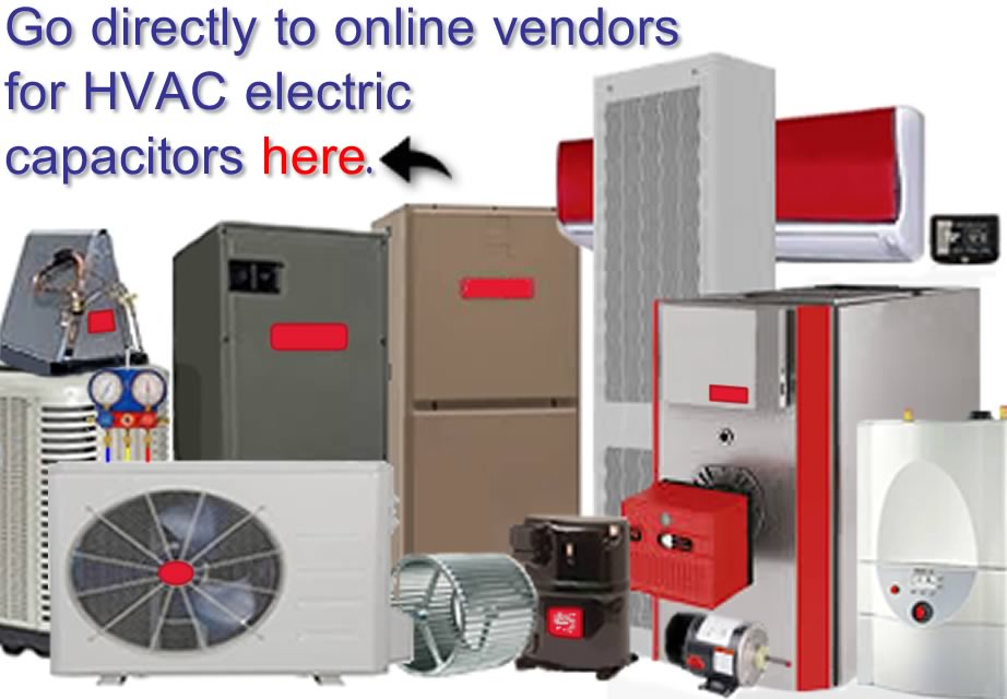 The links on this page will take you directly to HVAC capacitors online.