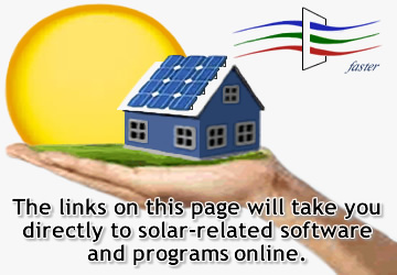 The links on this page will take you directly to solar related software online.