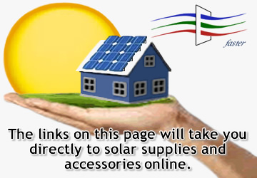 The links on this page will take you directly to solar supplies online.